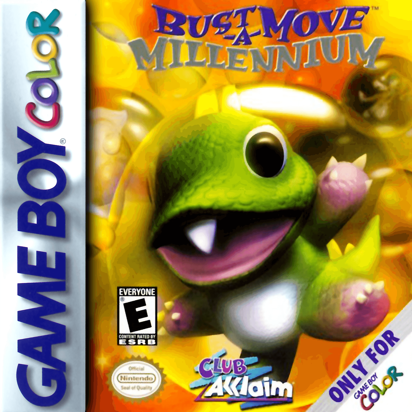 Bust-A-Move Millennium (Gameboy Color) - Game Manual Only