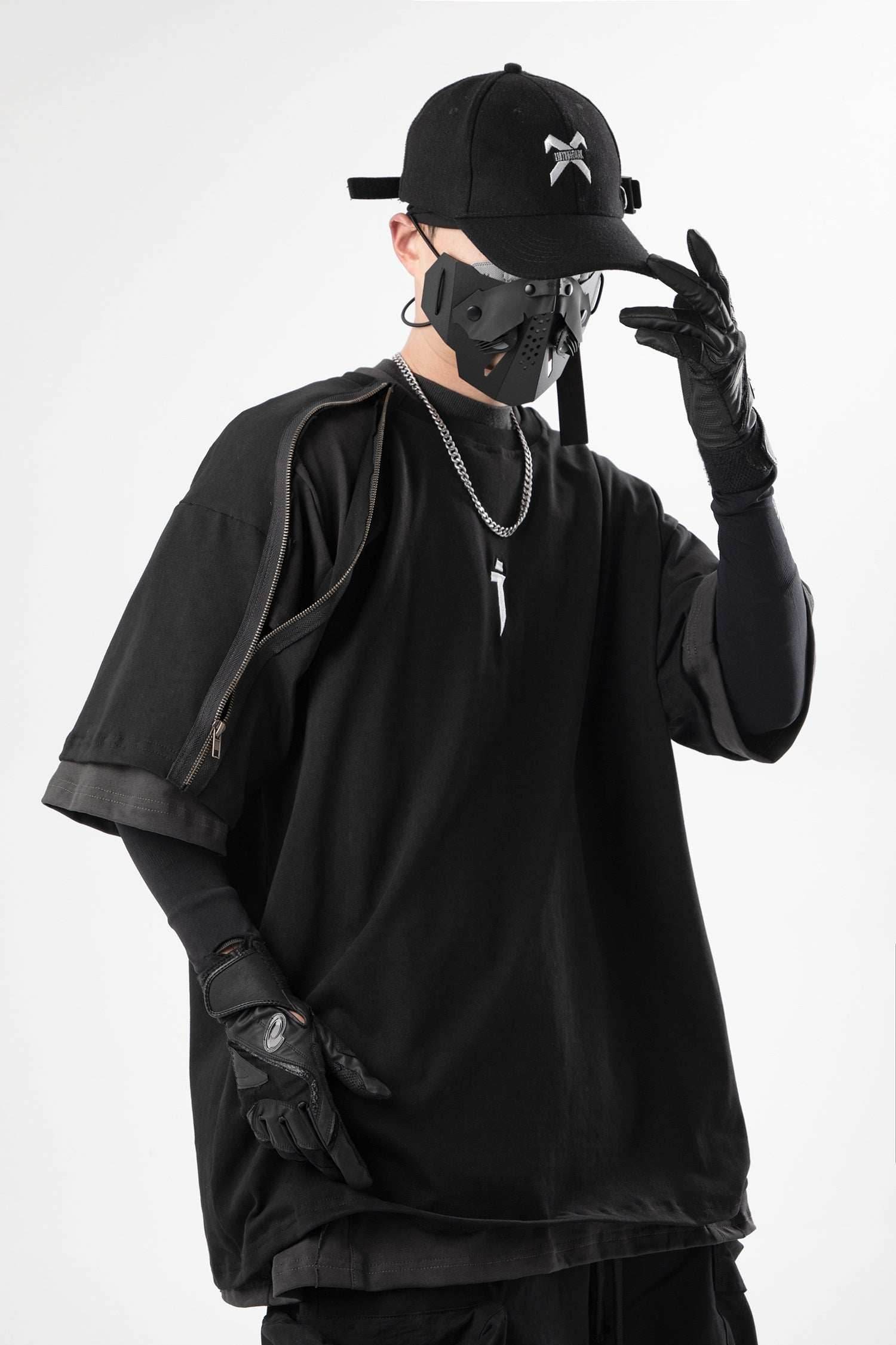 JX Neo Cyber Graphics Tee - Black / M