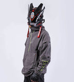 APH509 Not Evil Cyber Sweater - Grey / S