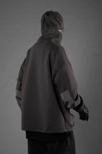 HiH33 Grey Utility Hoodie - Grey / M