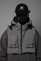 HiH34 Grey Tech Guard Hoodie - Grey / M