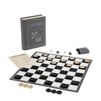 Checkers & Backgammon - Vintage Bookshelf Edition - 