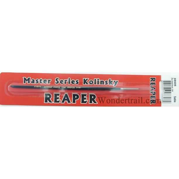 Paint Brush: Round Sable (20/0 Round) - 