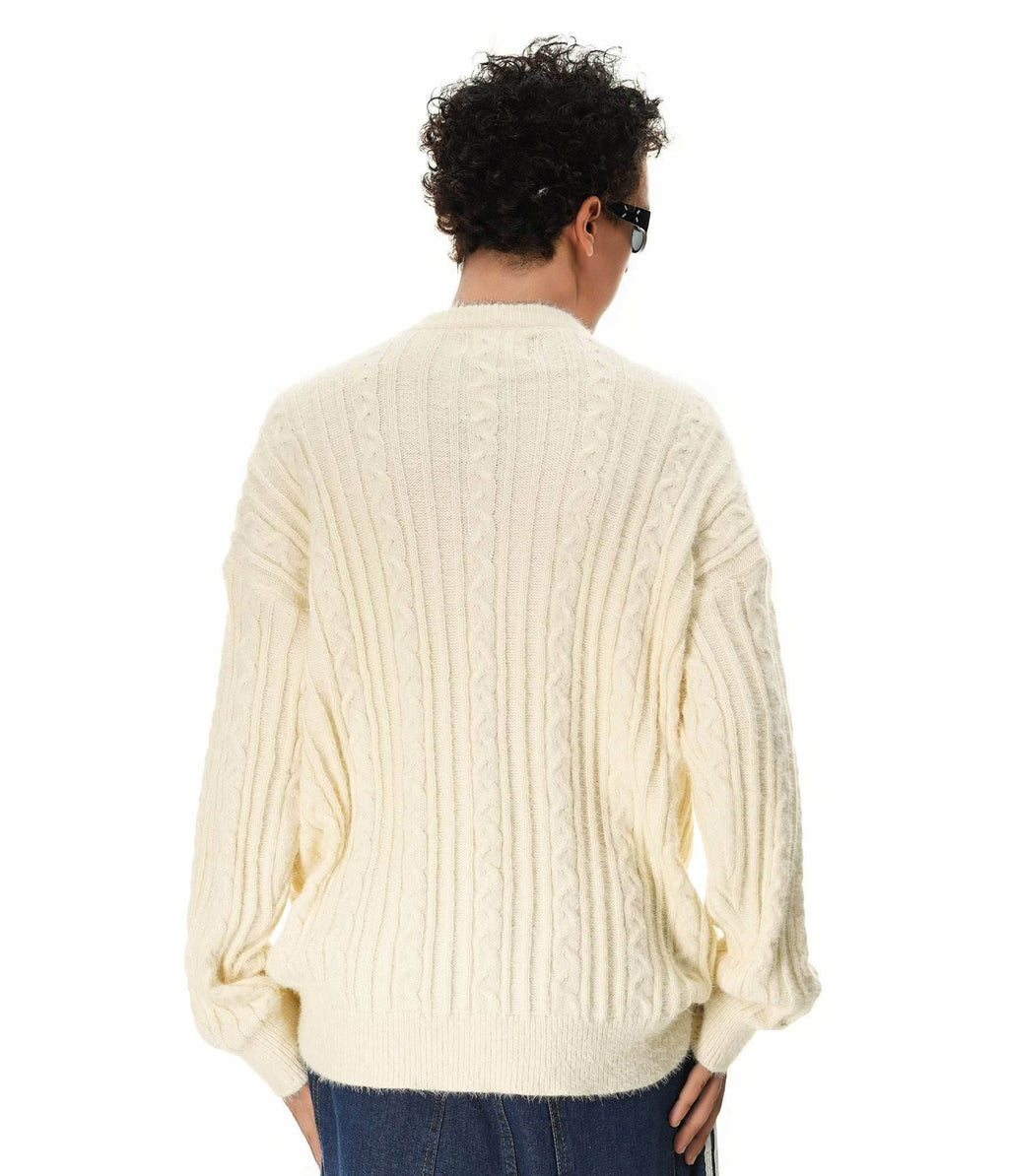 Double Cherry Knit Sweater - S
