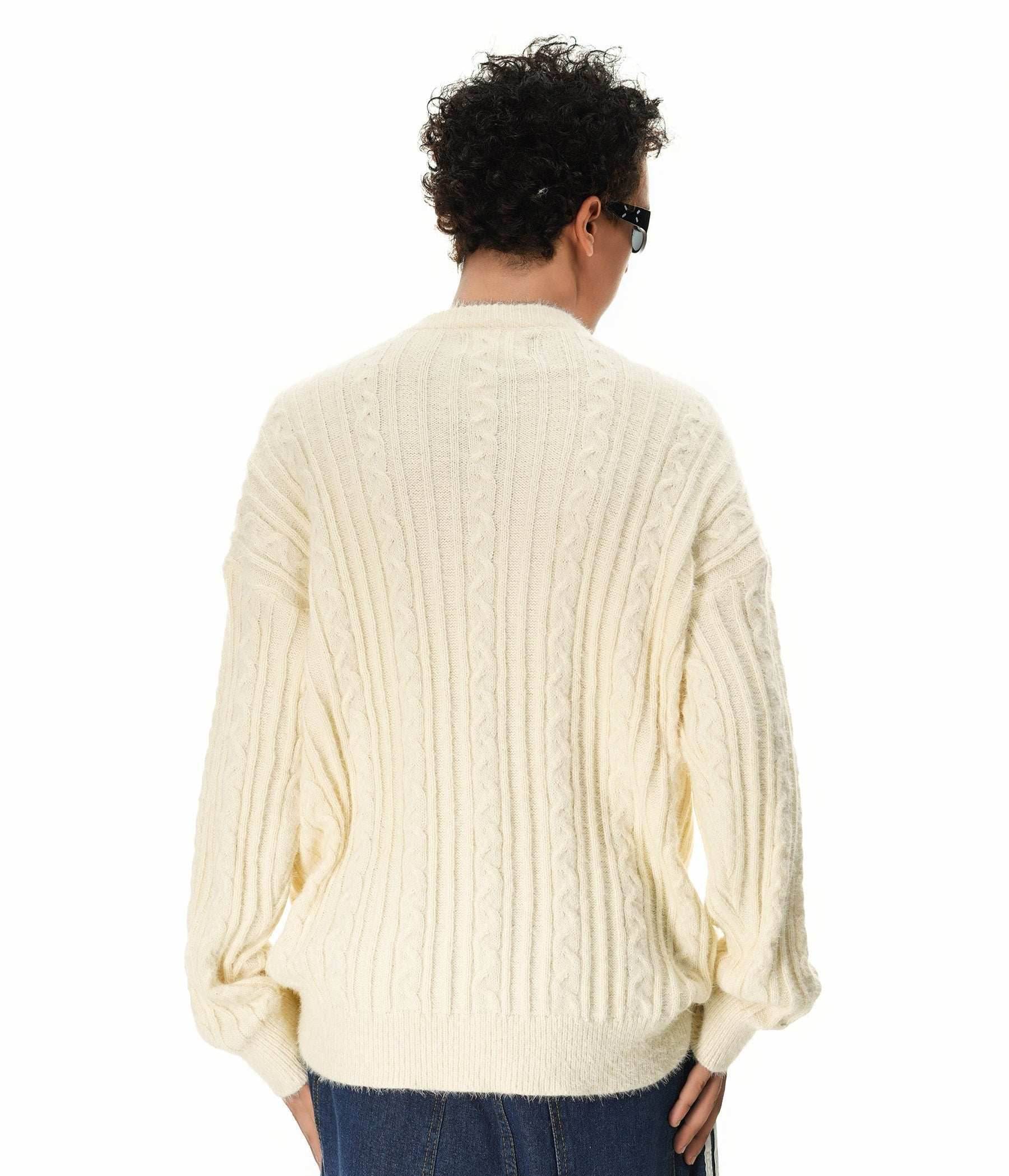 Double Cherry Knit Sweater - S