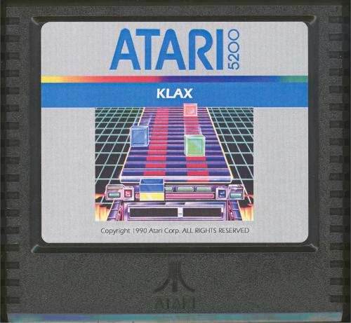 Klax (Atari 5200) - Game Manual Only