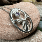 Fife Thistle Necklace - 18