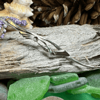 Modern Thistle Necklace - 18