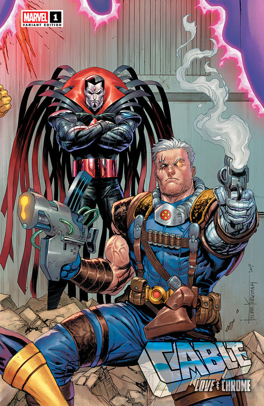 Cable: Love & Chrome #1 Unknown Comics Tyler Kirkham Connecting Cover Exclusive Var (01/01/2025)