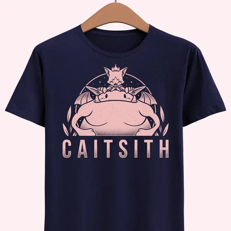 Cait Sith T-shirt Final Fantasy VII Rebirth Gaming Tee Gold Saucer Moogle Final Fantasy 7 Video Game Shirt Gamer Tee