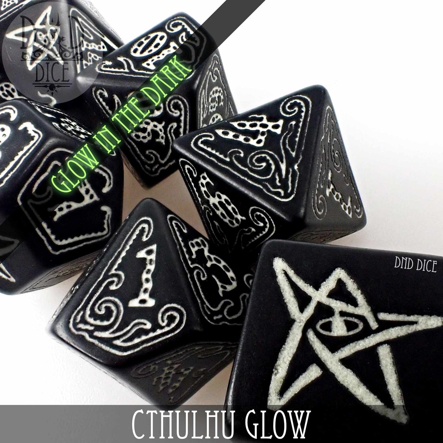 Call of Cthulhu Glow in the Dark Dice Set