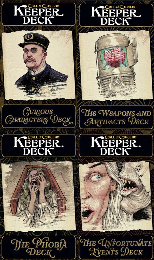 Call of Cthulhu Keeper Decks (4) - 