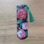 Camellia Bloom Blush Floral Bookmark