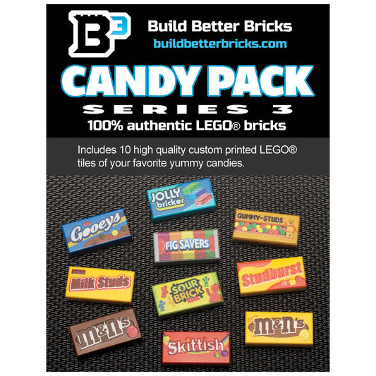 Candy Pack (Series 3) made from LEGO parts - B3 Customs