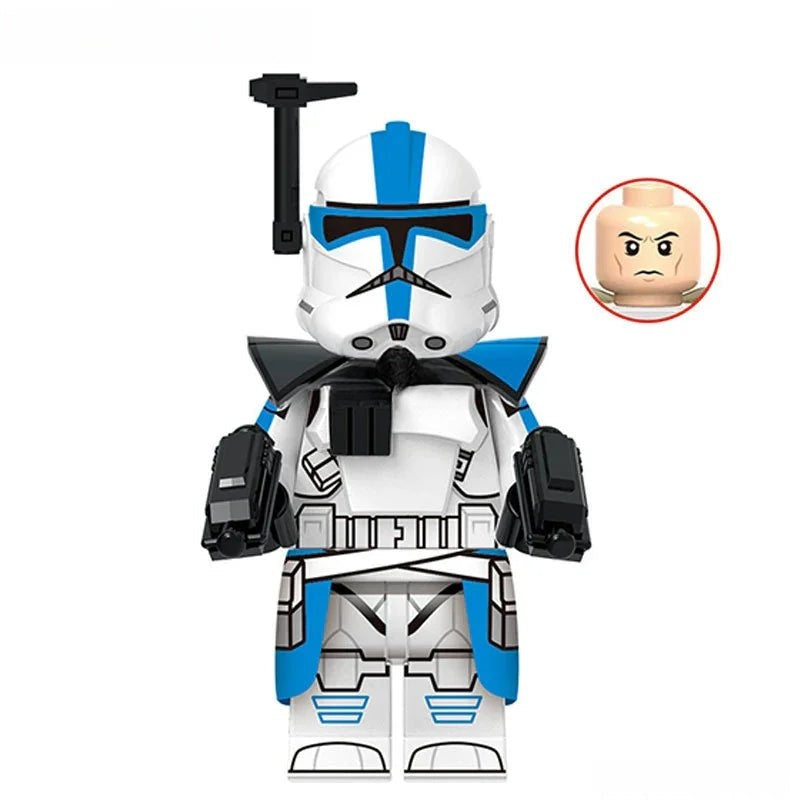 Captian Alpha Clone Trooper Star Wars Lego Minifigures Custom Toys
