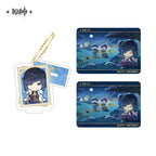 Capturing the Good Times Series Stand Keychain& Collection Card Genshin Impact