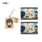Capturing the Good Times Series Stand Keychain& Collection Card Genshin Impact
