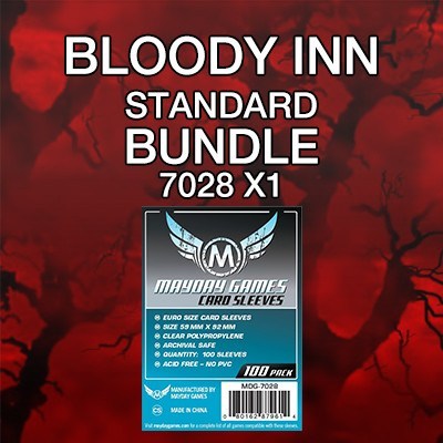 "Bloody Inn" Compatible Card Sleeve Bundle