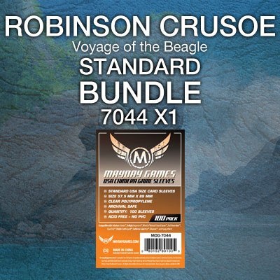 "Robinson Crusoe: Voyage of the Beagle" (Z-Man Edition) Compatible Card Sleeve Bundle
