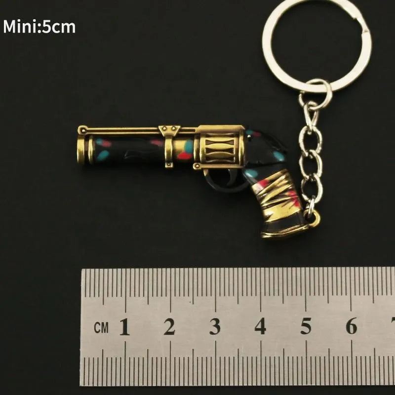 Cartoon Anime LOL Arcane Keychain VI Jinx Pendant llavero Arcane Powder Cosplay keyring Charms Jewelry Gift arcane accessories