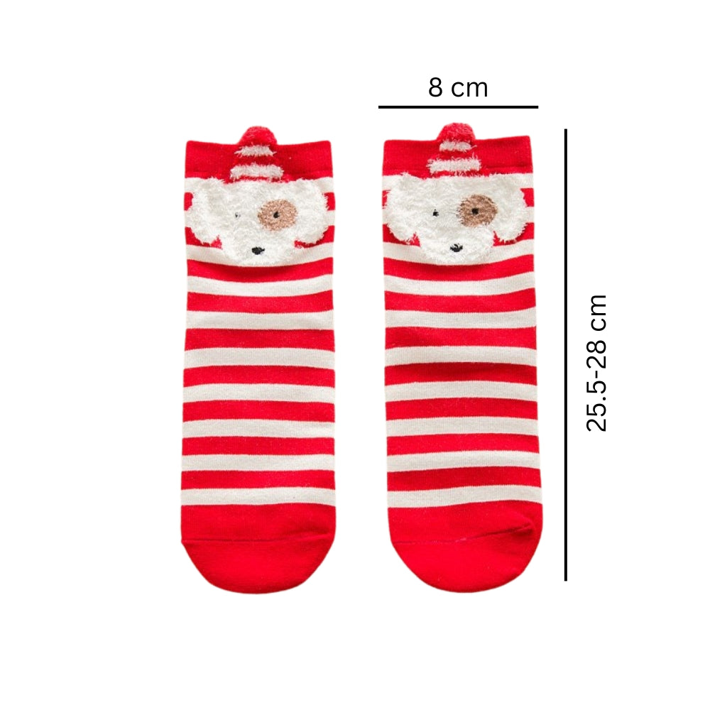 Cartoon Christmas Socks Merry Christmas Decorations