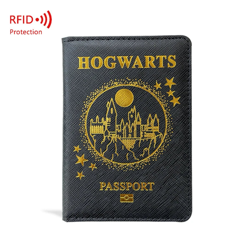 Cartoon Passport Cover Pu Leather Covers For Passports Travel Wallet Cute Passport Holder Protector