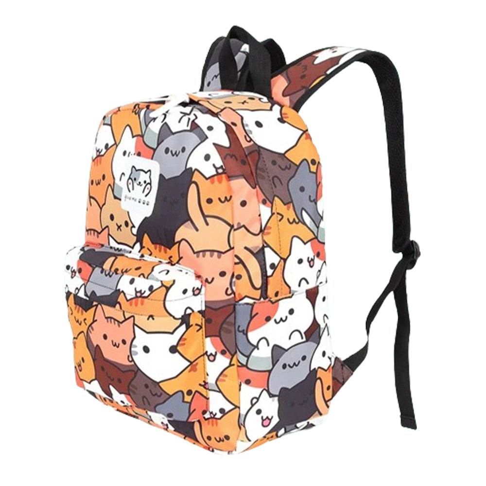 Cartoon Print Backpack for Girls and Boys