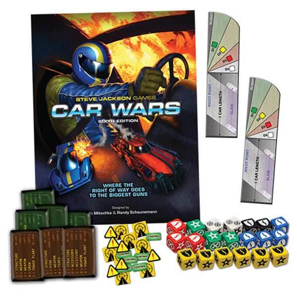 Car Wars: 2 Player Starter Set Blue/Green - 
