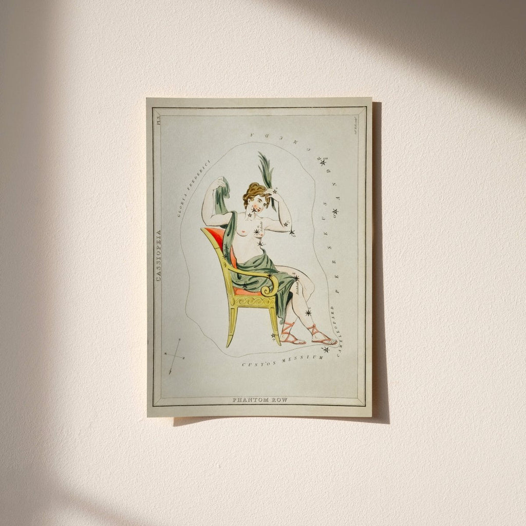 “Cassiopeia Constellation” Goddess Art Print