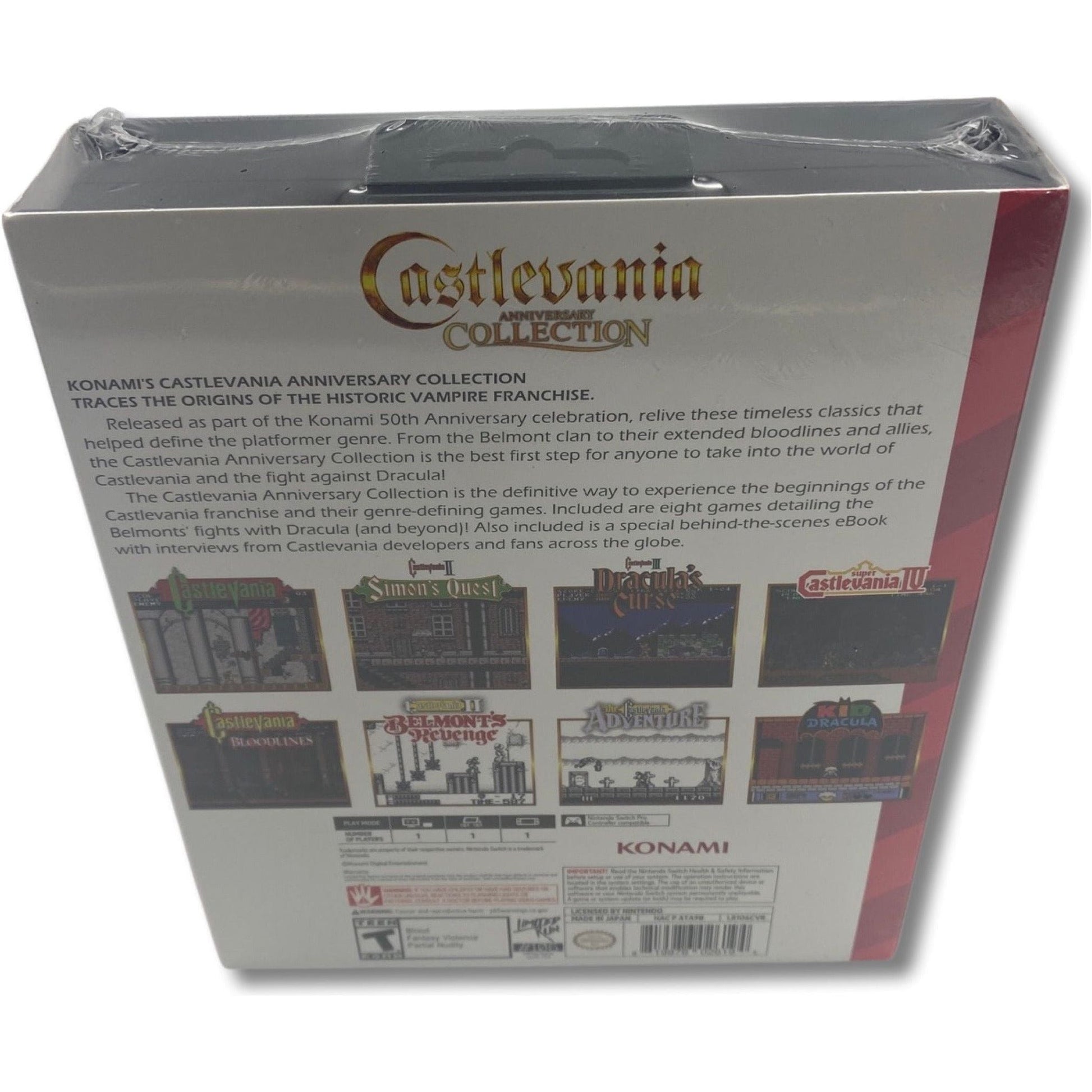 Castlevania Anniversary Collection [Bloodlines Edition] - Nintendo Switch (NEW)