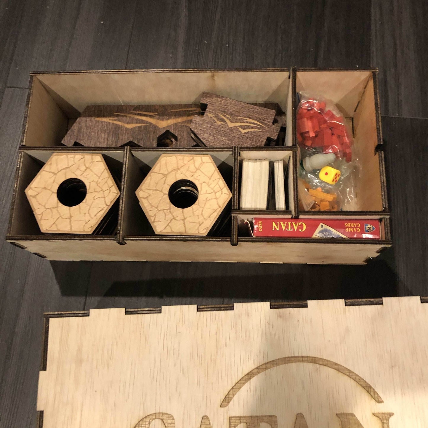 Catan Game Set Wood Box - Catan