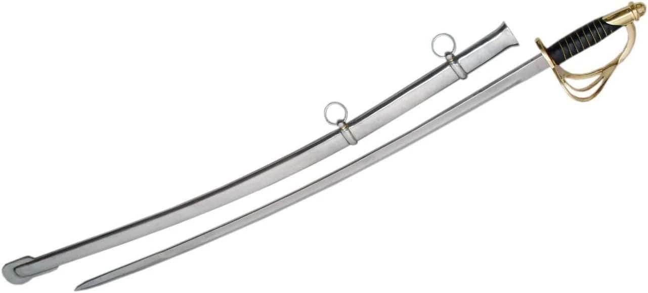 1860 Cavalry Sword With Scabbard - 