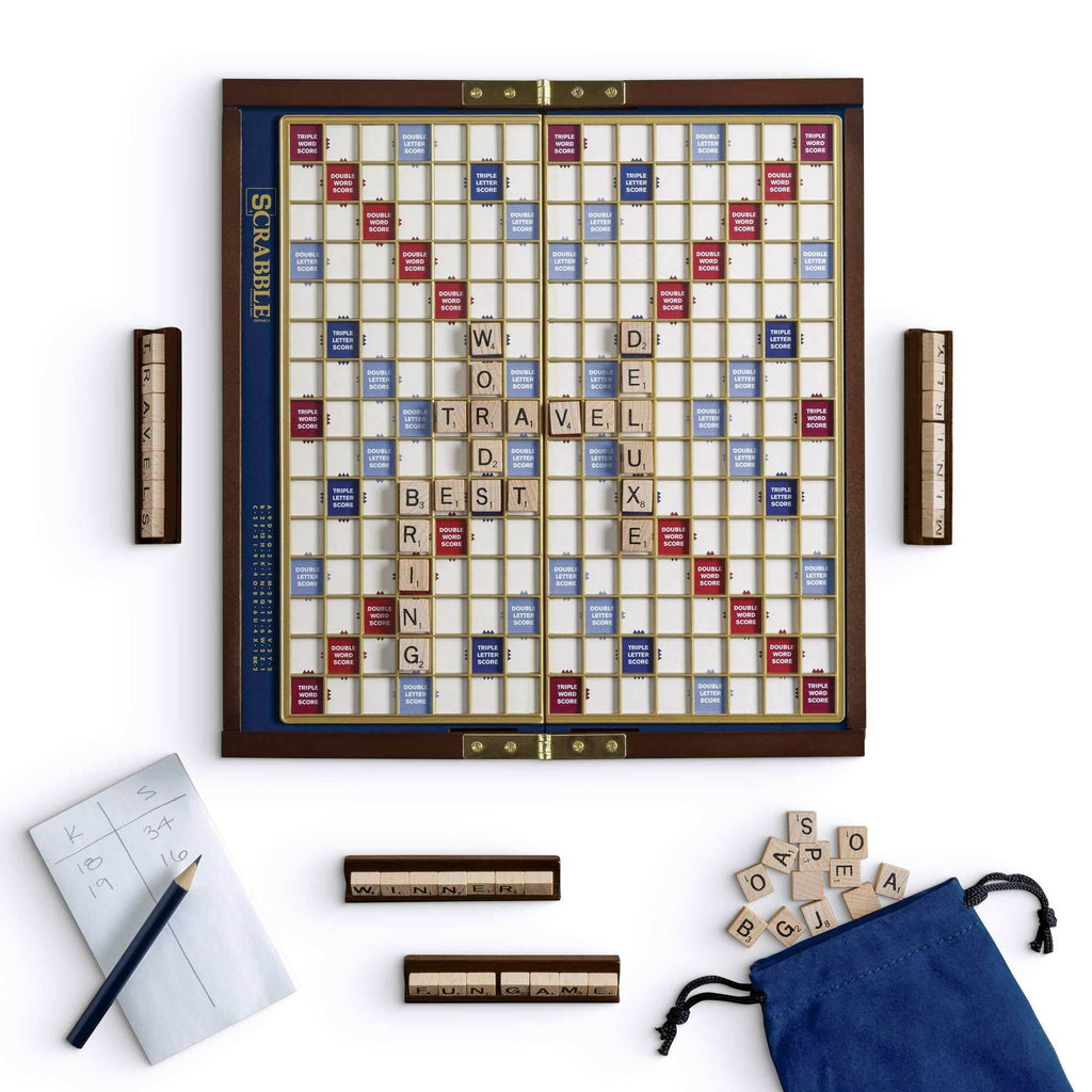 Scrabble Deluxe Travel Edition - 