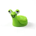 Green Snail d20 Stand: Small Plastic Novelty Item for Dice Lovers Desks - 