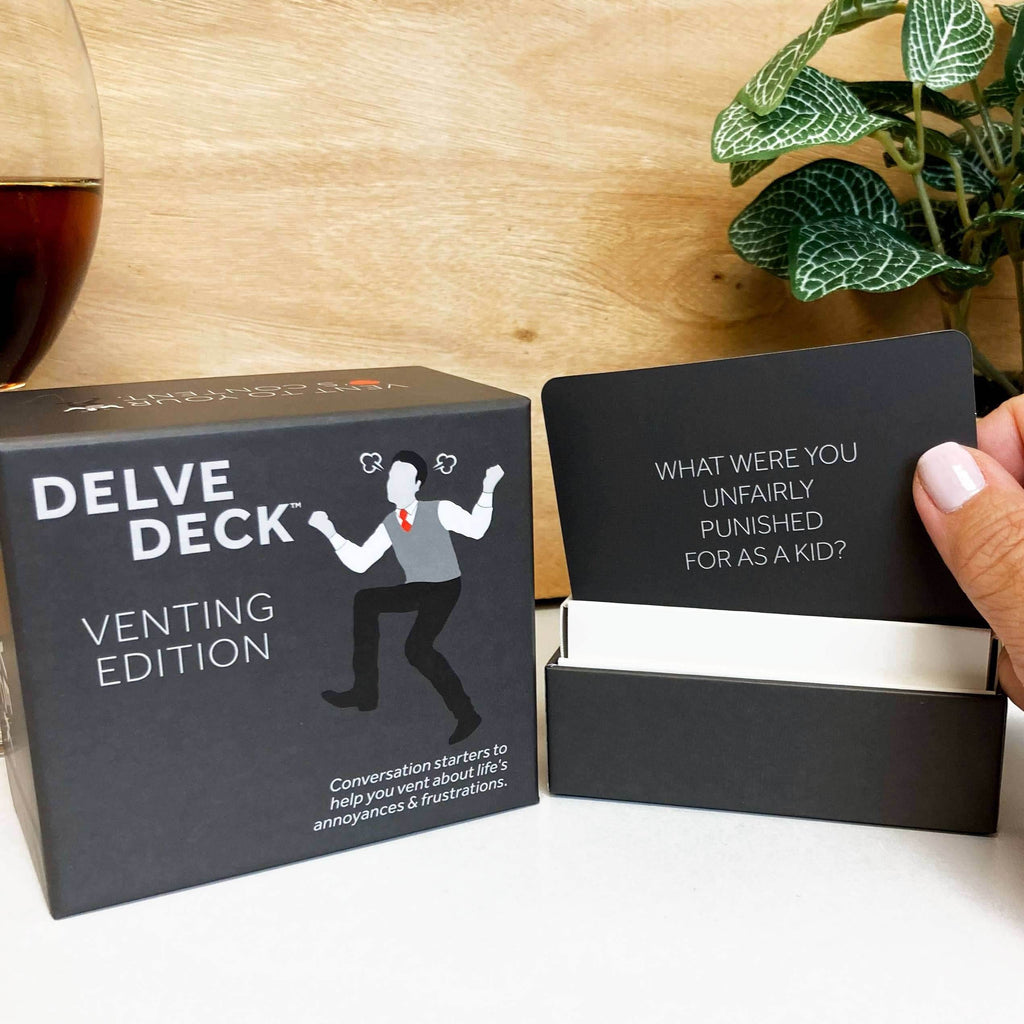 Delve Deck Conversation Cards - Venting Edition - 