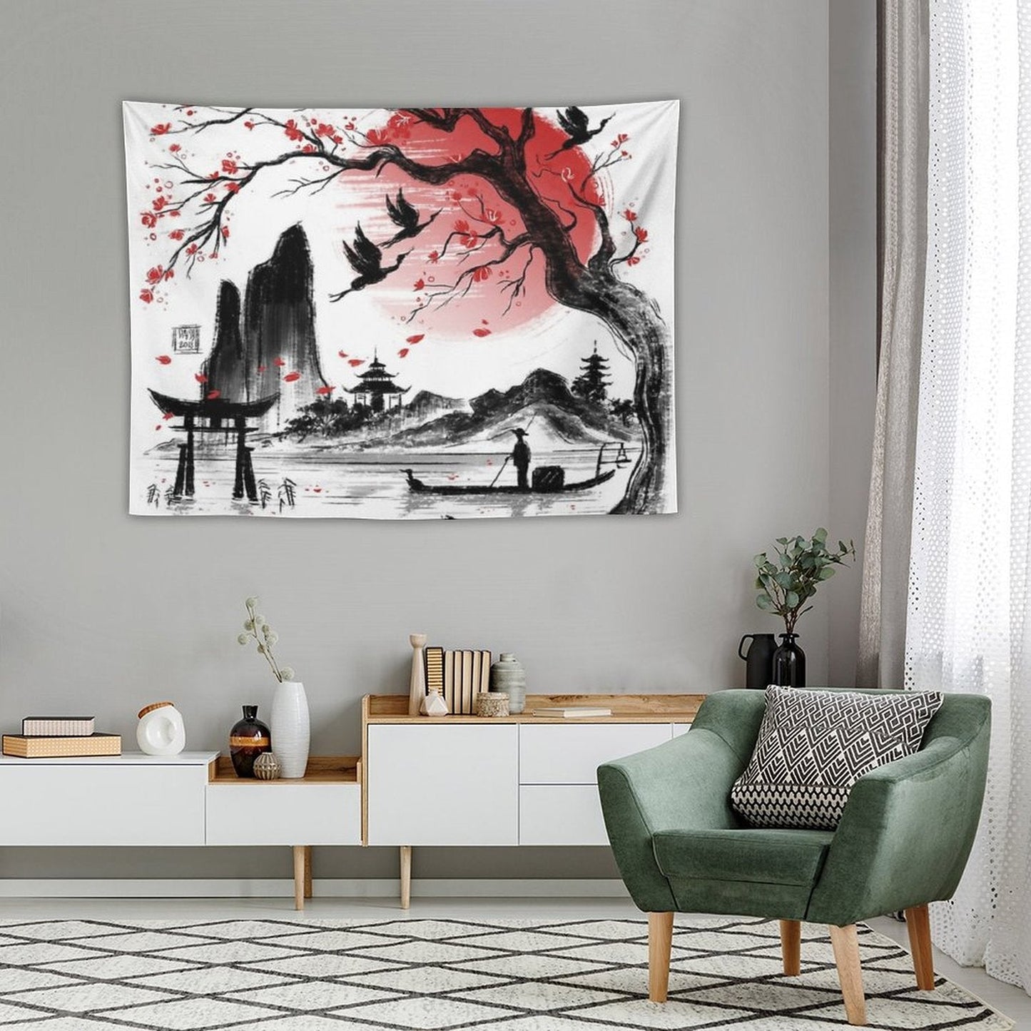 Japan Dream Tapestry