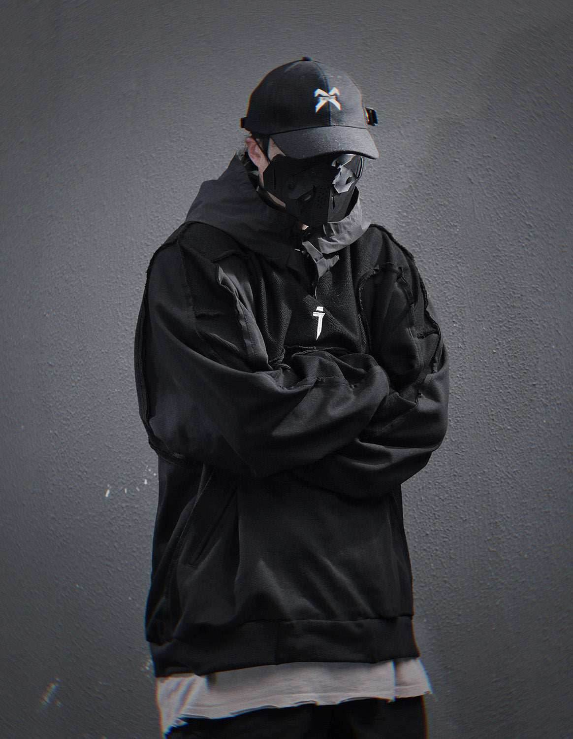 HiH56 Black NX Hoodie - M