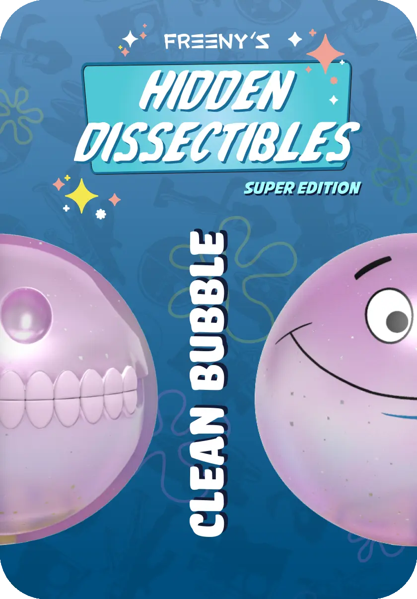 Freeny's Hidden Dissectibles SpongeBob SquarePants Series 04 Super Edition Blind Box - Mighty Jaxx