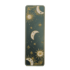 Celestial 3D Printed Moon & Sun Boho Bookmarks | Starry Night & Radiant Sun Designs | Handmade Bookmark Art - Moon