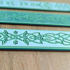 Celtic Harmony Textured Bookmark | Mint