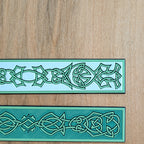 Celtic Guardian Textured Bookmark | Emerald