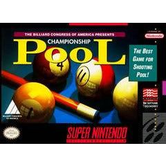 Championship Pool - Super Nintendo - (LOOSE)