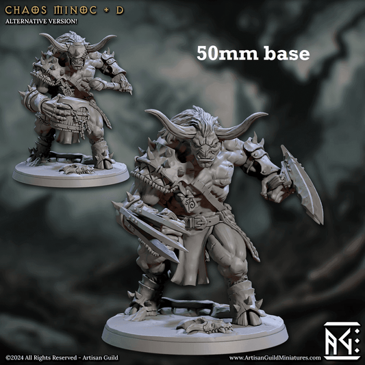 Chaos Minoc - Sculpt D (Minotaur) - Without Helmet / Claw / Claw