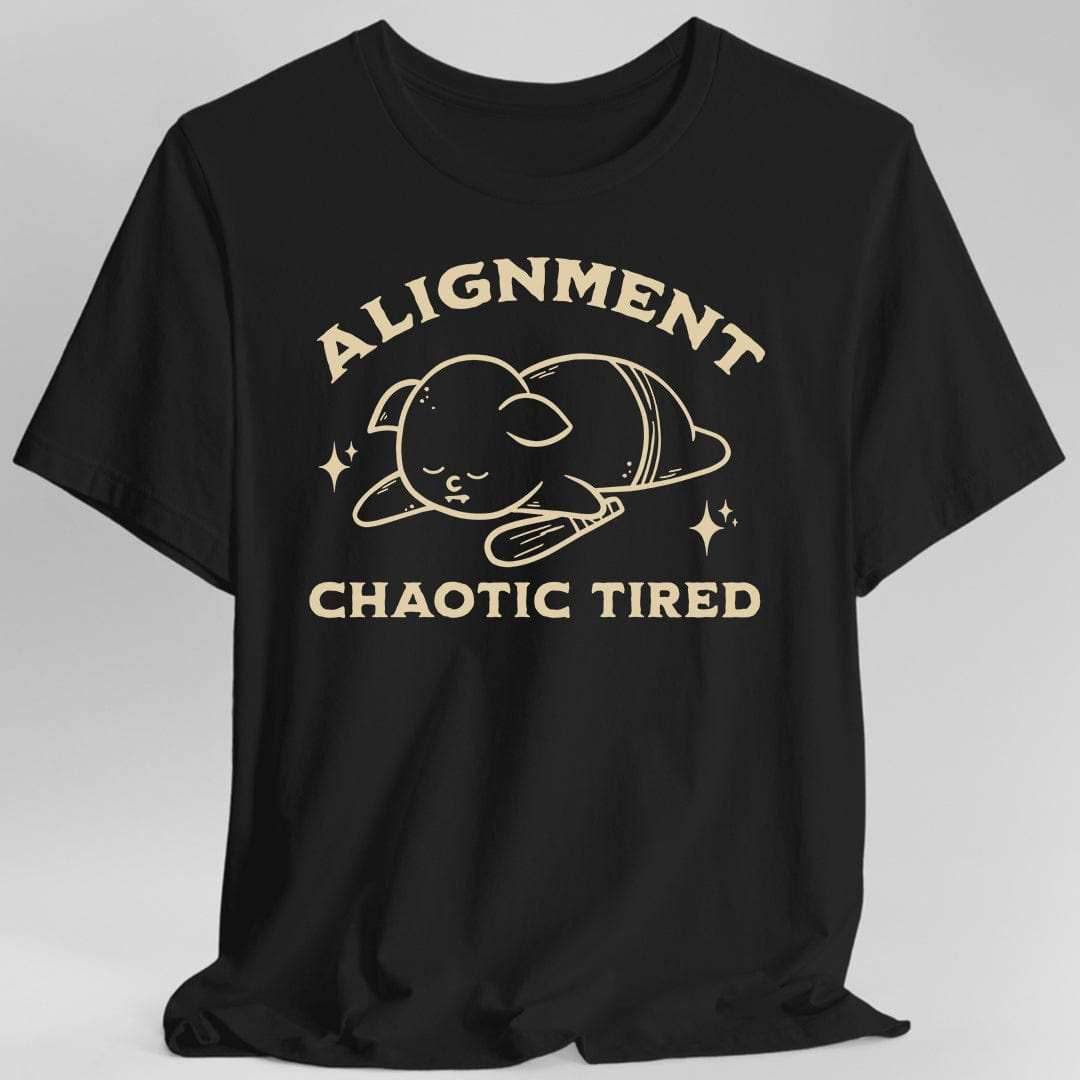 Chaotic Tired Goblin T-Shirt - Black / S
