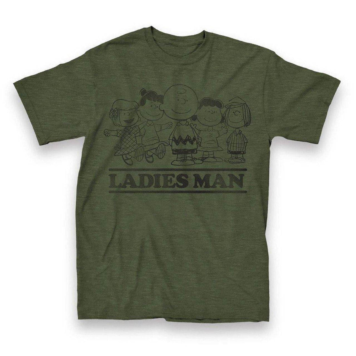 Charlie Brown Ladies Man T-Shirt Tee - S