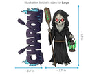 Charon Sticker and Magnet – Porthmeus Mythkins™ – Ferryman of the Underworld | Waterproof & UV-Proof - Sticker / Large