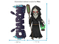 Charon Sticker and Magnet – Porthmeus Mythkins™ – Ferryman of the Underworld | Waterproof & UV-Proof - Sticker / Mini