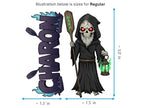 Charon Sticker and Magnet – Porthmeus Mythkins™ – Ferryman of the Underworld | Waterproof & UV-Proof - Sticker / Regular