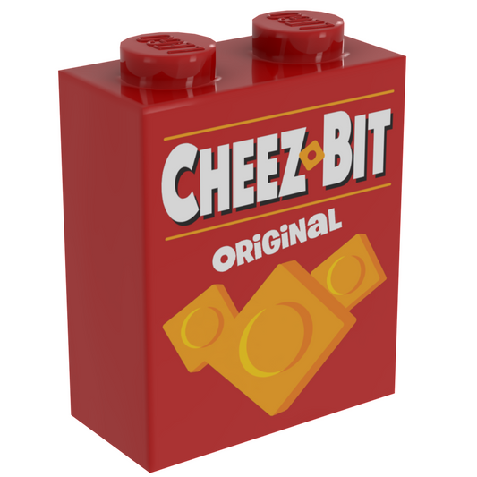 Cheez-Bits Minifig Snack Box - B3 Customs