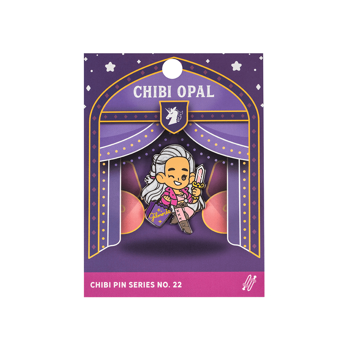 Critical Role: Chibi Pin No. 22 - Opal - 